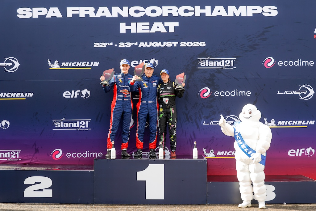 Marius overvandt tekniske problemer og sluttede Spa med klassesejr.
(Foto: Ligier Europeans Series)
